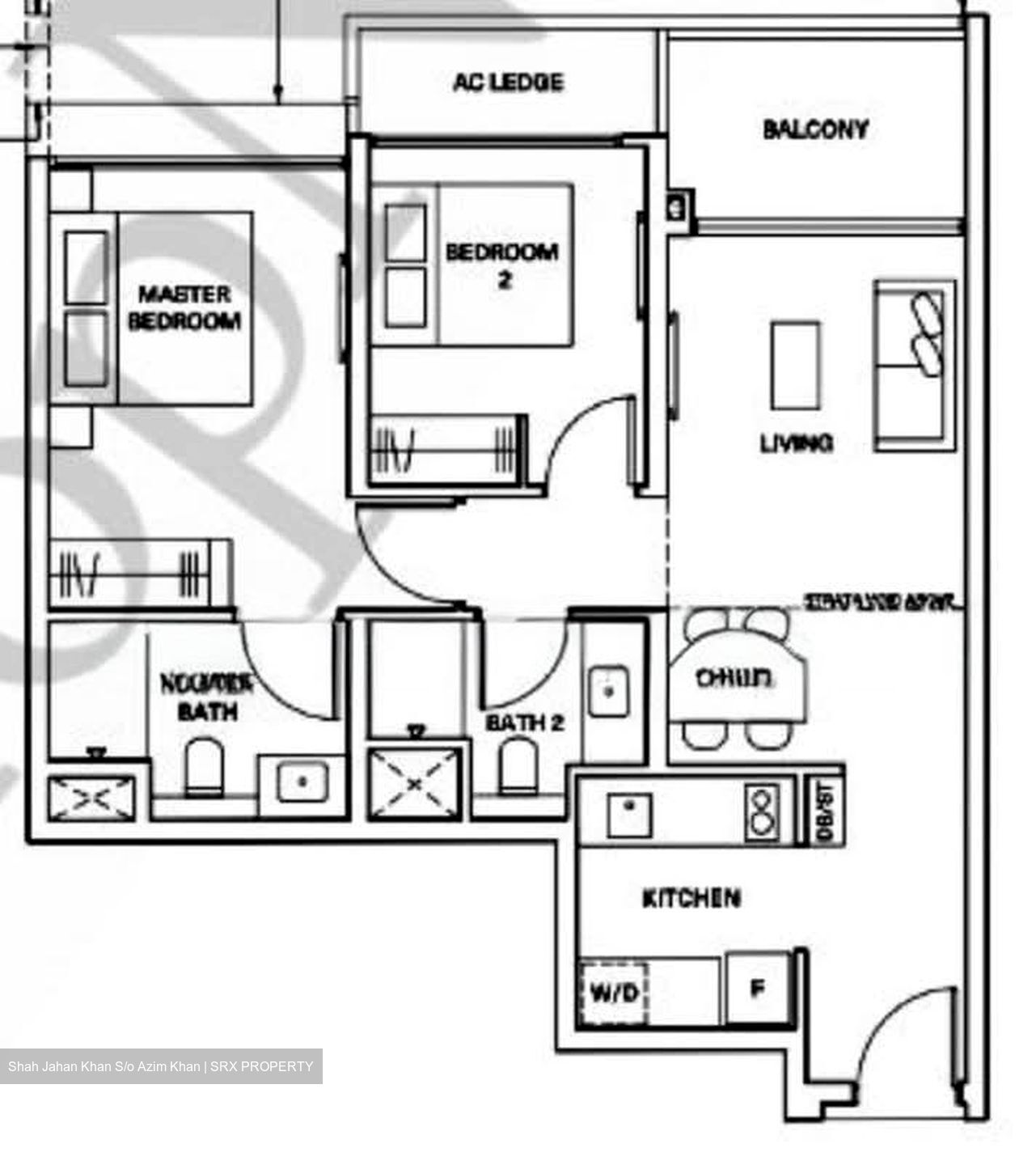 The Watergardens At Canberra (D27), Apartment #565687391
